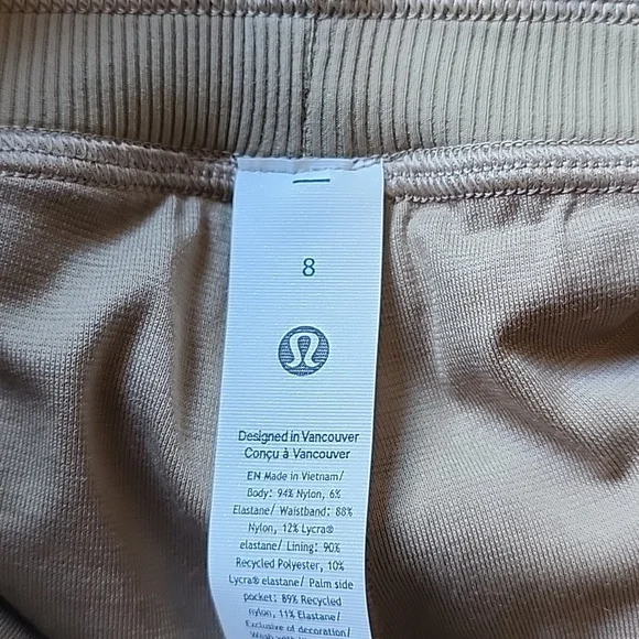 Lululemon Dance Studio MR Lined Pant *Regular In Sheer Oak NWT - Picture 6 of 7